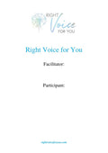 Manuál Right Voice for you
